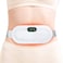Portable Cordless Heating Pad, Electric Belt Slimming Vibration Waist Massager Shaper Weight Loss Burning Hot Compress/Pulse/Vibrate