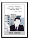 Spoil Your Wall The Office Michael Scott Quotes Poster With Frame Multicolour 40 x 55cm