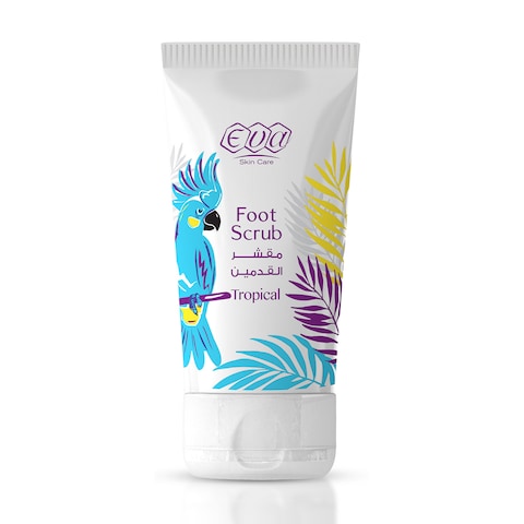 Eva Skin Care Foot Scrub - Tropical Scent - 60ml