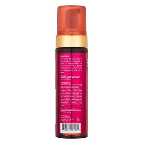 Mielle Organics Pomegranate And Honey Curl Defining Hair Mousse 222ml