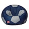 Comfy - Football Bean Bag Blue &amp; White