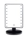 Generic - Adjustable Led Touch Screen Makeup Mirror Black