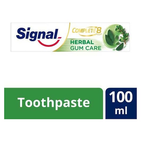 Signal Complete 8 Toothpaste Herbal Gum Care - 100 Ml