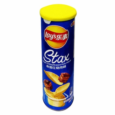 Lay&#39;s Finger Licking Braised Pork Flavor Potato Chips 104g
