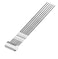 BBQ Kebab Meat Skewers Set 6 PCS BBQ Grill Kabob Skewers Stainless Steel BBQ Flat Metal Shish Kebab
