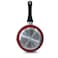 Nonstick Saucepan 18 Centimeter Red Black
