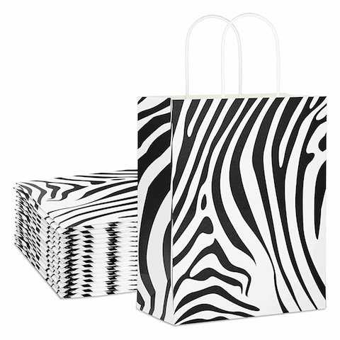 Levs Gift Bag Zebra Ss 18X21X8.5