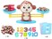Mumoo Bear Monkey Balance Math Game, Monkey Weighing Scale Montessori Educational Stem Counting Toys For 3 4 5 Years Old Age
