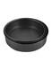 ROYALFORD 3-Piece Baking Tray Set Black 24,26, 28cm