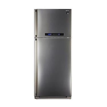 ثلاجة شارب - 340 لتر- فضي - SJ-PC48A