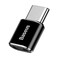 Baseus CAMOTG-01 Micro USB to USB Type-C Adapter - Black