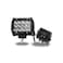 2 Pieces 36W 4 Inches LED Work Light For Off-road Roof Light Bar, 5500Lm Lumens with IP67 Waterproof Resistance