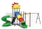 Rbwtoys Outdoor Play Toys Slide For Kids And Swing For Kids Playground Toys High Quality For Kids Activities Set Model No. RW-12053 Size 610&times;490&times;330cm