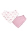Moon Pack Of 2 Organic Bandana Bibs