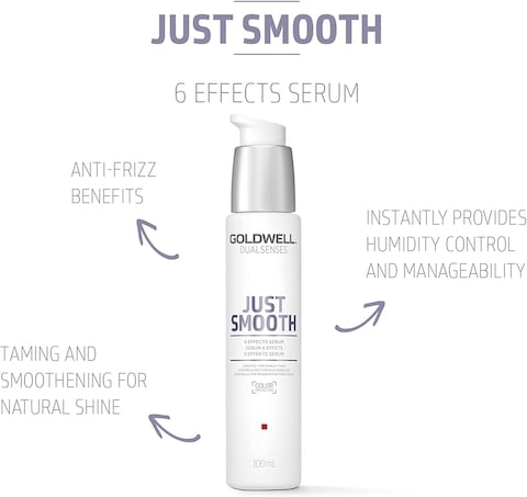 Goldwell Dualsenses Just Smooth 6 Effects Serum 100 ml, 4021609061298, 100 ml (Pack Of 1)