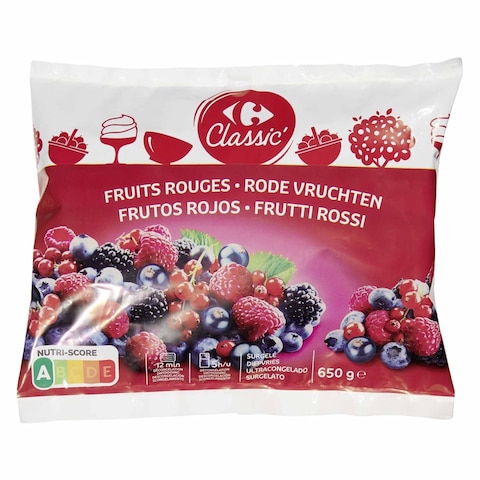 Carrefour Classic Mixed Red Fruits 650g