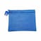 Maxi Double Zipper A4 Film Cover Bag Blue