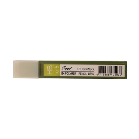 HB Mechanical Pencil Leads - 0.5 mm - 12 Leads