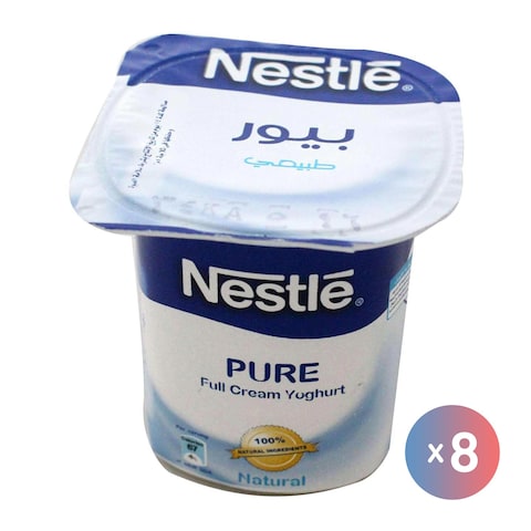 نستله زبادي طبيعي - 8 علب