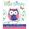 Owl Pal Birthday Invitation Foldover W/ Attachment