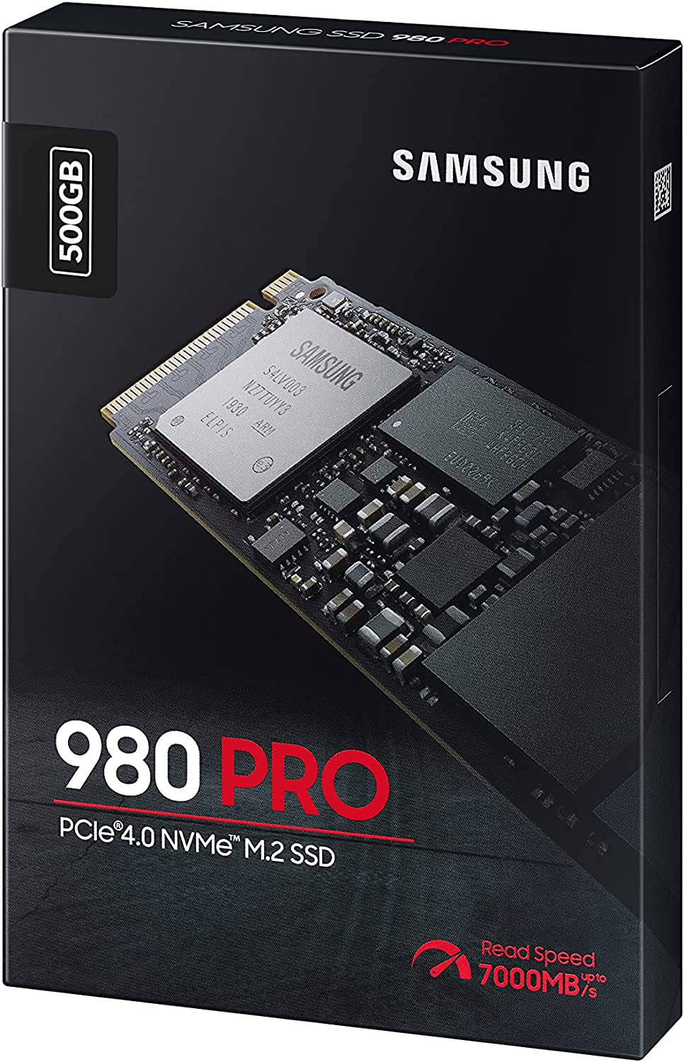 Samsung 500 GB 980 PRO NVMe M.2 SSD PCIe Gen 4.0 x4, NVMe 1.3c MZ-V8P500BW