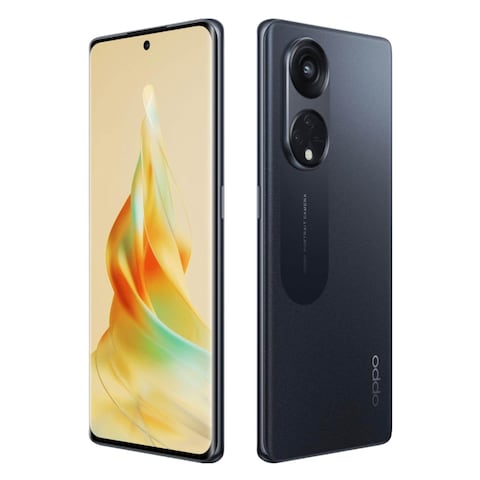 Oppo Reno 8T 8GB 256GB 5G Dual SIM Smartphone 6.7 Inch Starlight Black