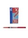 Pilot 12-Piece Hi-Techpoint V5 Roller Ball Pen Set, Red