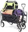 JOYWAY Collapsible Folding Dollies Outdoor Utility Wagon