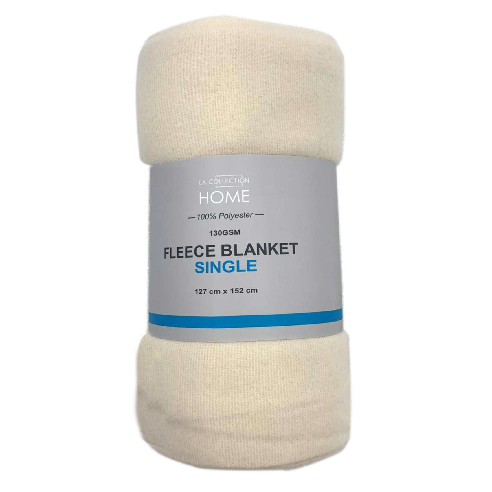 Fleece Blanket 127x152 Cm Cream