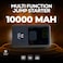 Toby's X13 10000mAh and 37WH Power Bank Powerful Jump Starter with Air Inflator Pump for Cars