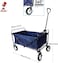 COOLBABY-Garden Cart Folding Wagon Foldable Heavy Duty Outdoor Trolley Utility Transport Cart