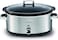 Stainless Steel Slow Cooker,SCM70.000SS,6.5 Litres   3 Settings, Warm, Low And High   Power Light Indicator   Glass Lid For Easy Viewing
