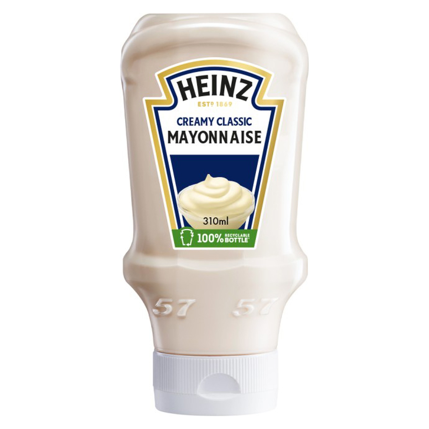 Heinz Creamy Classic Mayonnaise Top Down Squeezy 310ml