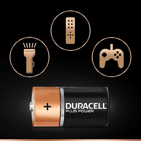 Duracell Plus Power C Batteries - 2 Batteries
