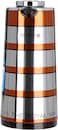 Royalford Rf9590 1.9L Double Wall Golden Figured Vacuum Flask - Portable Heat Insulated Thermos Hot/Cold Long Hours Retention, Push Button, Coffee, Hot Water, Tea, Beverage, Ideal For Commercial