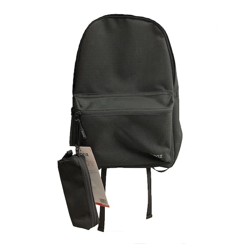 Iconz Boston Backpack + Pen Bag - Black