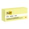 Post-it Notes Canary Yellow 653. 1.5 x 2 In (38 mm x 51 mm) 100 Sheets/pad 12 Pads/Pack