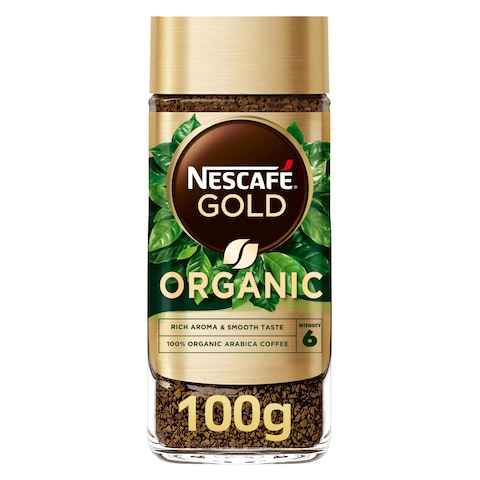 Nescafe Gold Organic Instant Coffee 100g