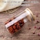 Jjone Glass Food Storage Jars Containers, High Borosilicate Glass Cookies With Airtight Bamboo Lid Set Of 3, Kitchen Canisters -750ml/25.36Fl.Oz