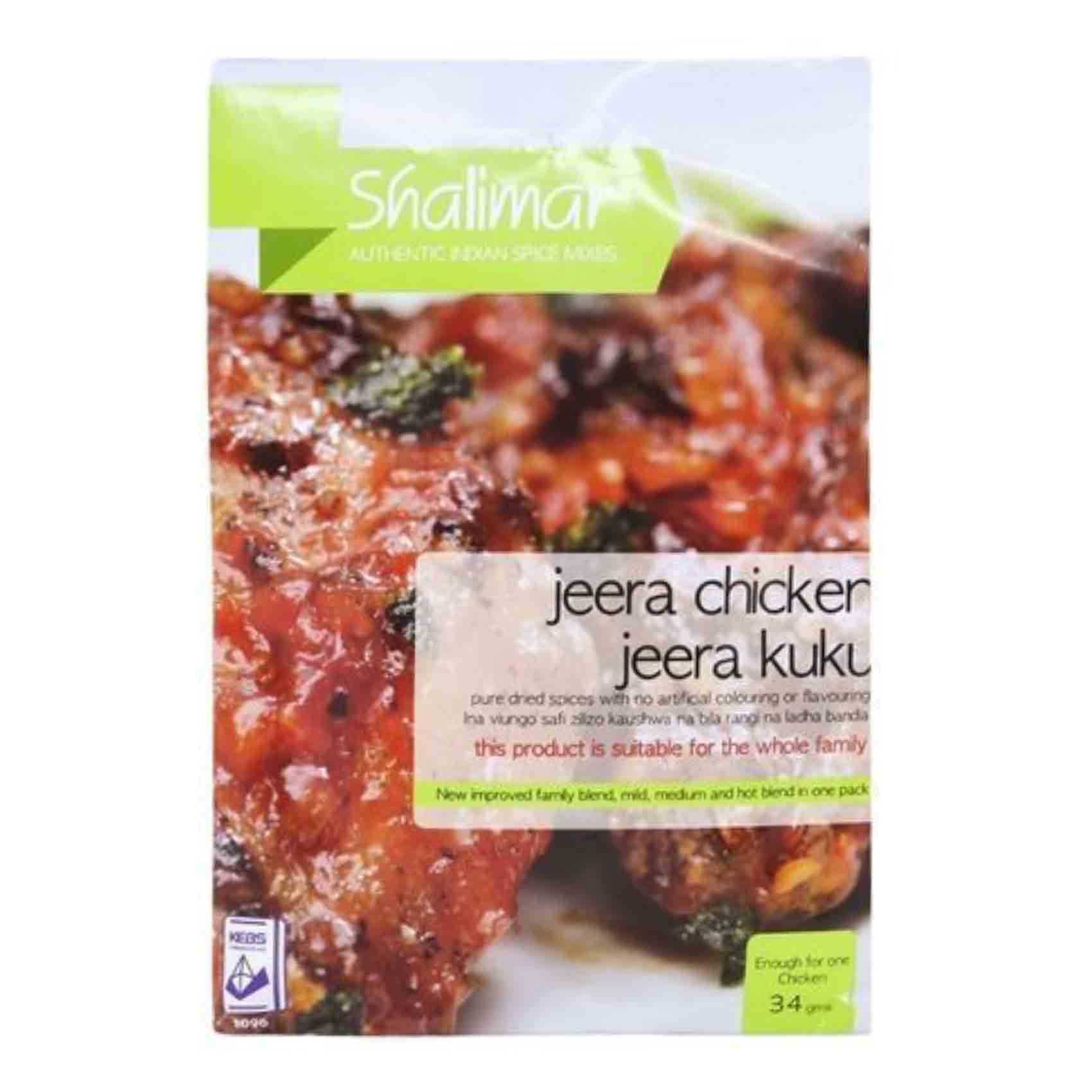Shalimar Jeera Chicken Spices 34g