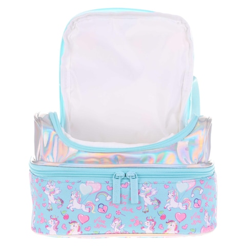 Kaukko Kids and Love Unicorn Printed Lunch Box Bag