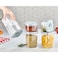 ORGANIZERS - LEAKPROOF - Set of 5 food storage containers for kitchen organization, Airtight Liquid Sealed Always Fresh Plastic container set with vacuum lid &ndash; 500x2 + 1100x2 +1700ML