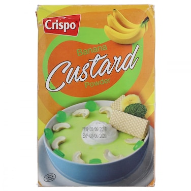 Crispo Banana Custard Powder 300 gr