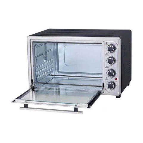 IDO Electric Toaster Oven with Grill - 50 Liter - 2000 Watt - Silver - TO50DG-SV