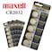 Maxell CR2032 Lithium 3V Japan Batteries &ndash; 25 Pieces