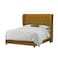 In House Roma Velvet Bed Frame - Single - 200x100 cm - Gold