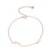 Aiwanto Anklet Ankle Chain Rose Gold Anklets