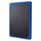 WD My Passport Go Portable External Hard Disk Drive 500GB Black Cobalt