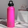 Vacuum Insulated Drinking Flask, 592ML / 20OZ, Revomax Pink