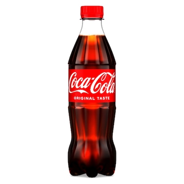 Coca-Cola Original Taste Carbonated Soft Drink Pet Bottle, 500ml